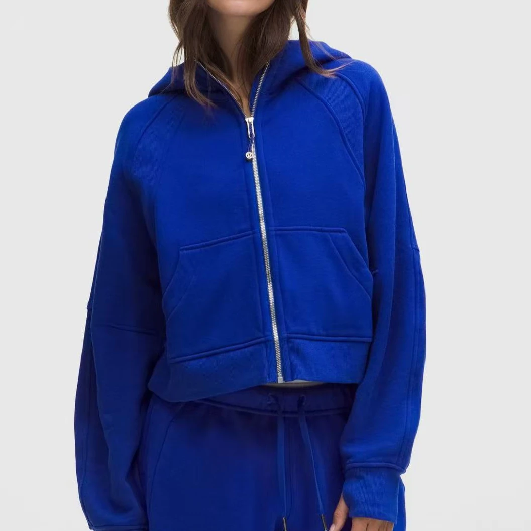 lululemon Scuba Oversized Ful-Zip Hoodie宽松款全拉链加绒卫衣