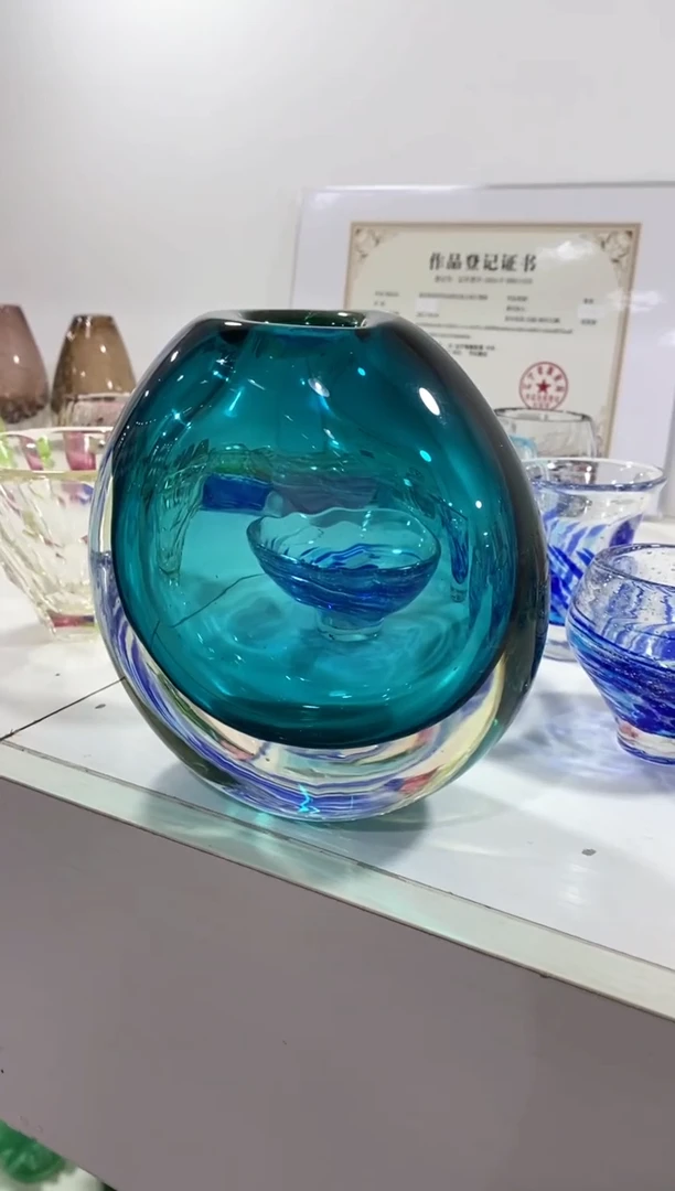 【闪购商品】琉璃慕忆家花瓶