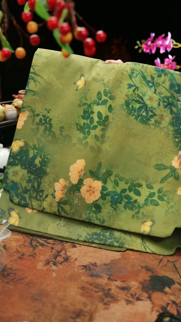 【闪购商品】68*36春颜缎面防水茶席