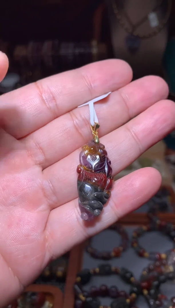 未镶嵌珠宝半成品水晶极光23凤九