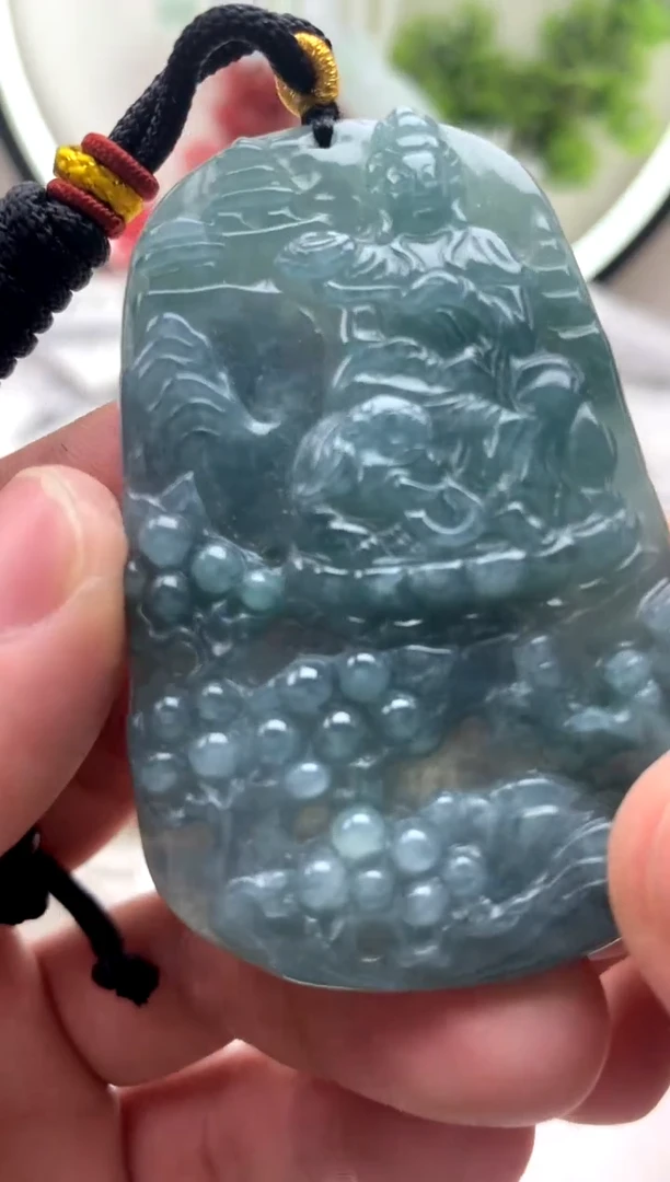 【闪购商品】翡翠颈饰未镶嵌普贤