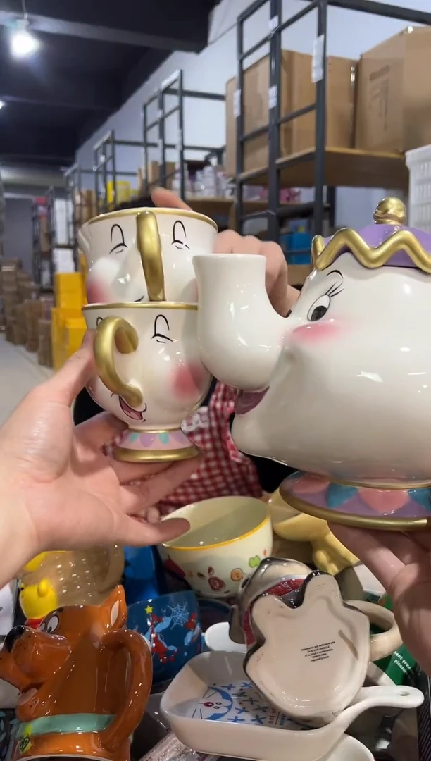 【闪购商品】杯陶瓷02款一壶两杯