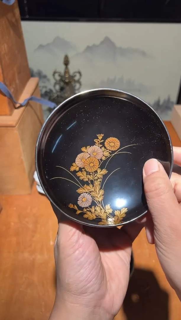 木A0931木上漆中古周边/瑕疵