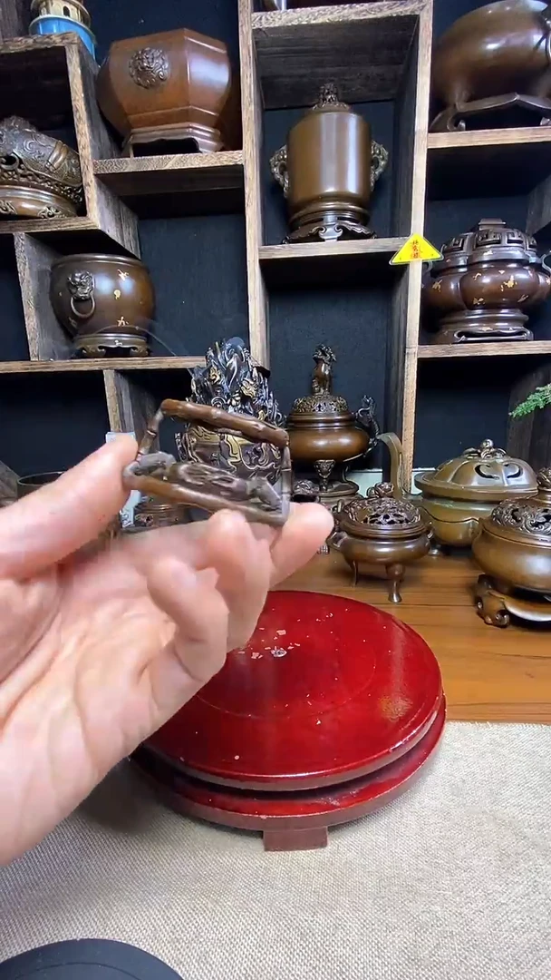 【闪购商品】苏工 普工精品铜 摆件熏香炉/摆件
