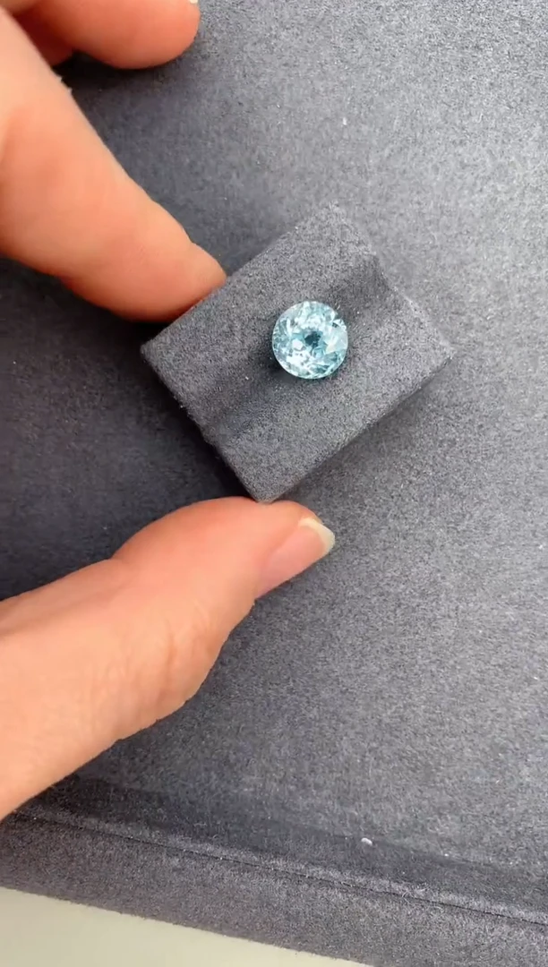 【闪购商品】海蓝宝石裸石未镶嵌2.8ct海蓝宝