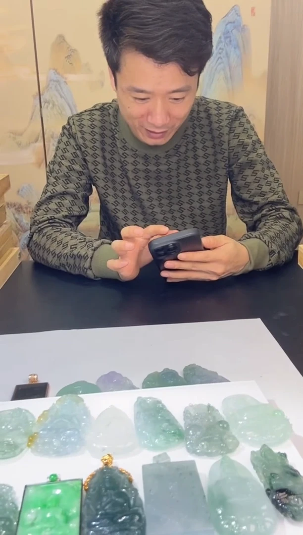 未镶嵌挂件翡翠发****g1231