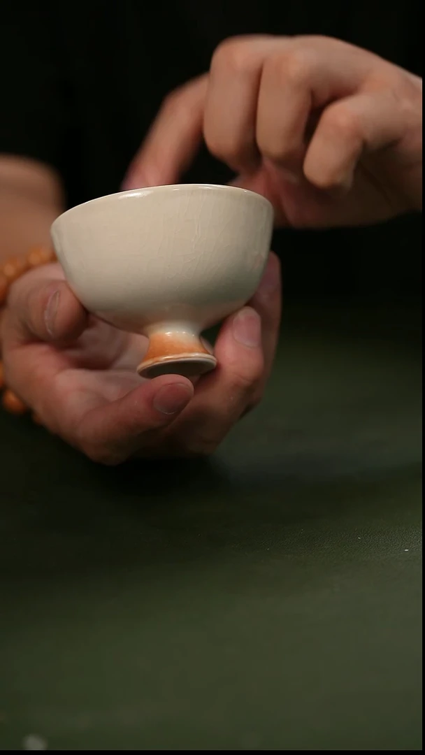 杯纯手工手绘陶瓷