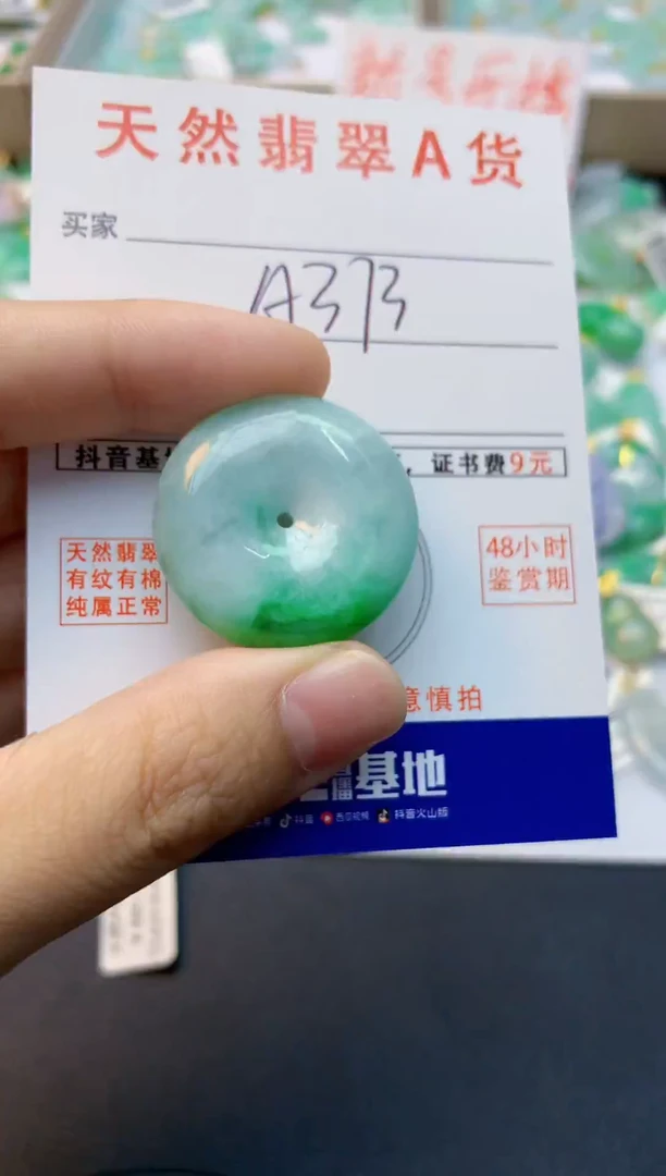 颈饰未镶嵌翡翠天然缅甸A货翡翠