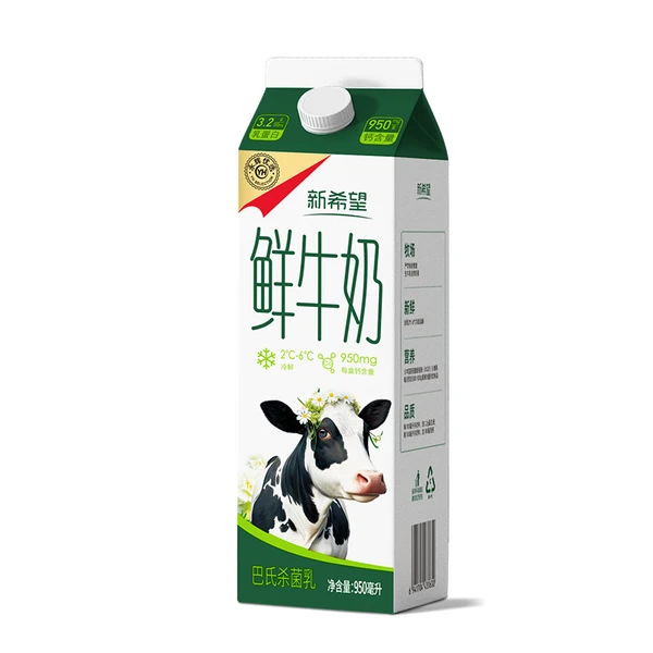 新希望（华西）鲜牛奶 950ml