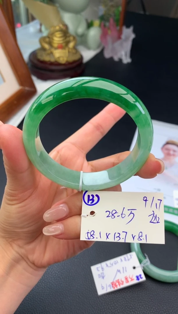 未镶嵌手镯翡翠手镯