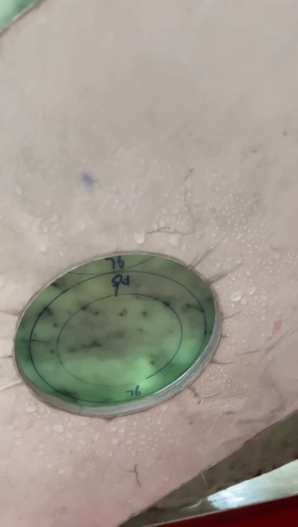 【闪购商品】定制翡翠手镯未镶嵌【飘花】定制手镯CHC1/DZS