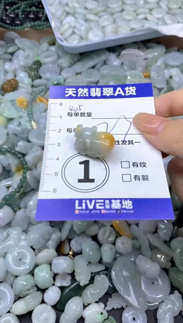 颈饰未镶嵌翡翠天然翡翠A货批量多样性发一件
