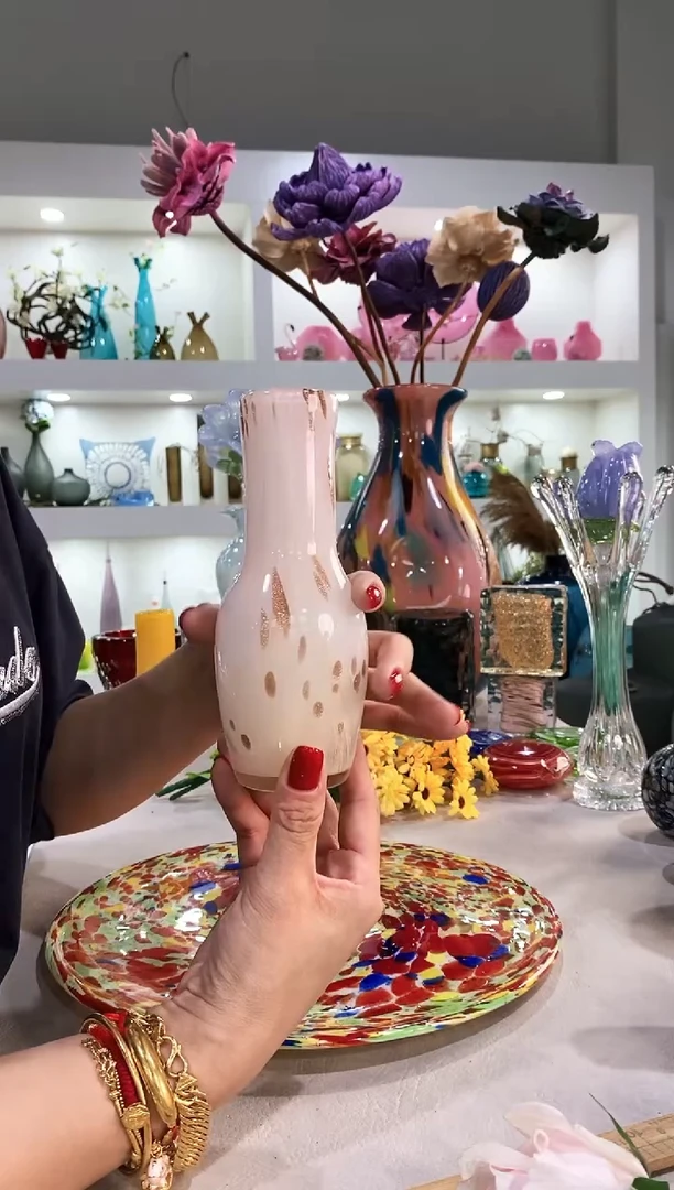 慕忆家手作琉璃花瓶