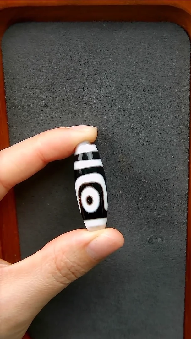 【闪购商品】玛瑙/玉髓珠宝半成品未镶嵌任晓攀如意两眼12*35