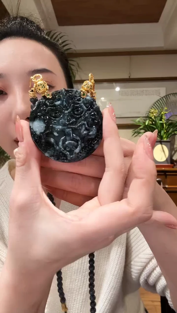 【闪购商品】翡翠颈饰未镶嵌国风