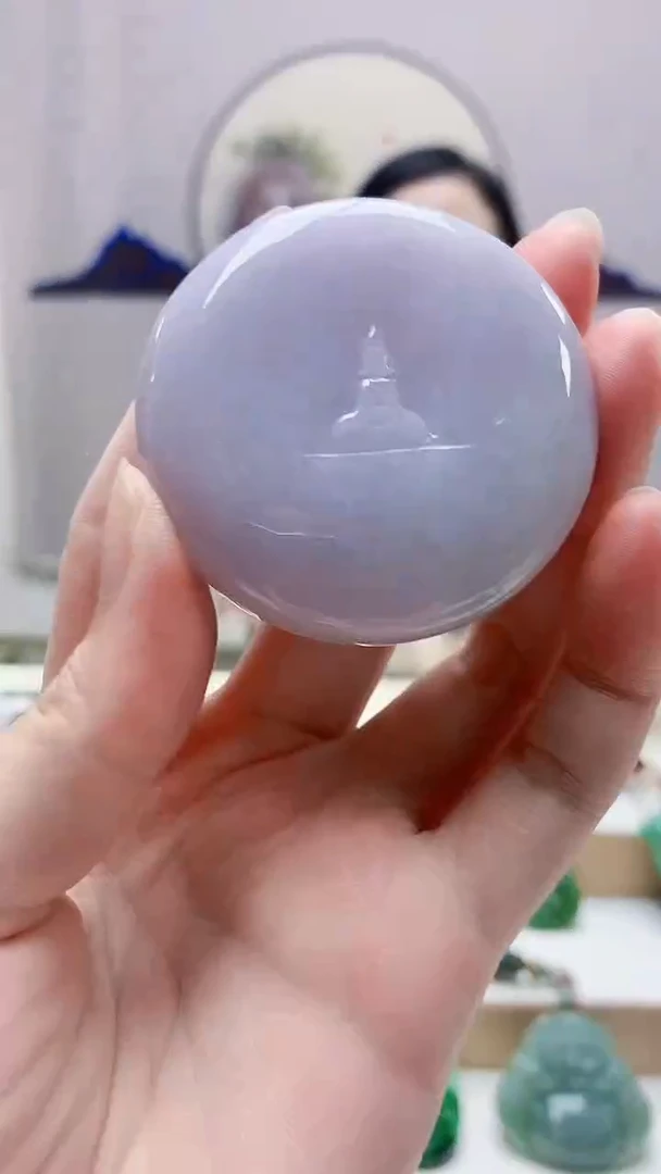 未镶嵌定制翡翠4852zm-毛货挂件悟道53