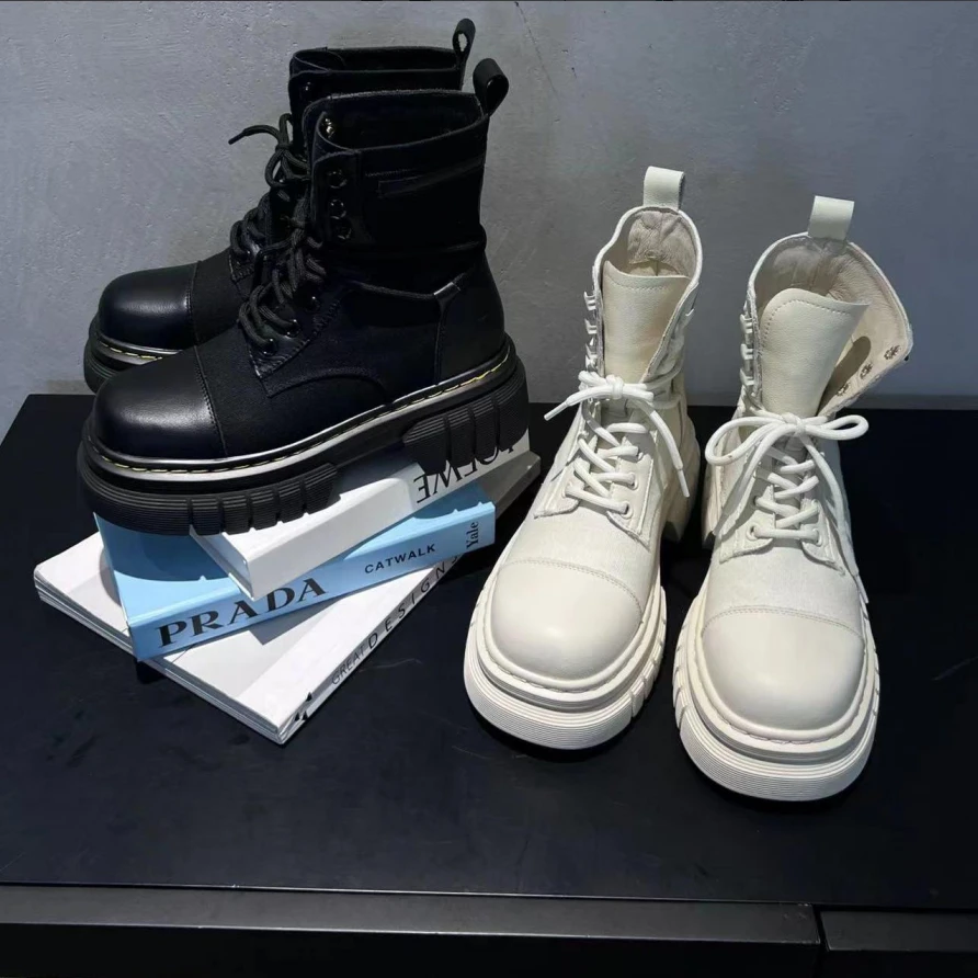 「年终清仓」马丁靴女2025新款爆款W6803