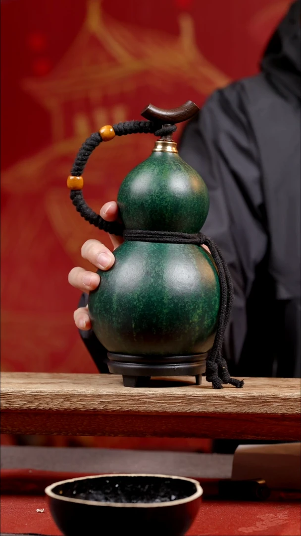 845尾货款大漆精品葫芦500ml