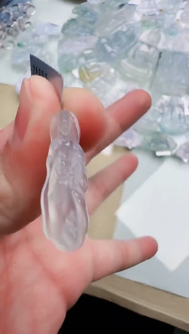 颈饰未镶嵌翡翠缅甸翡翠a货