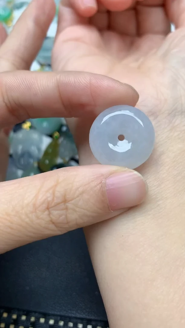 颈饰未镶嵌翡翠天然缅甸A货翡翠