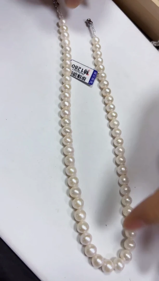【闪购商品】淡水珍珠颈饰未镶嵌项链