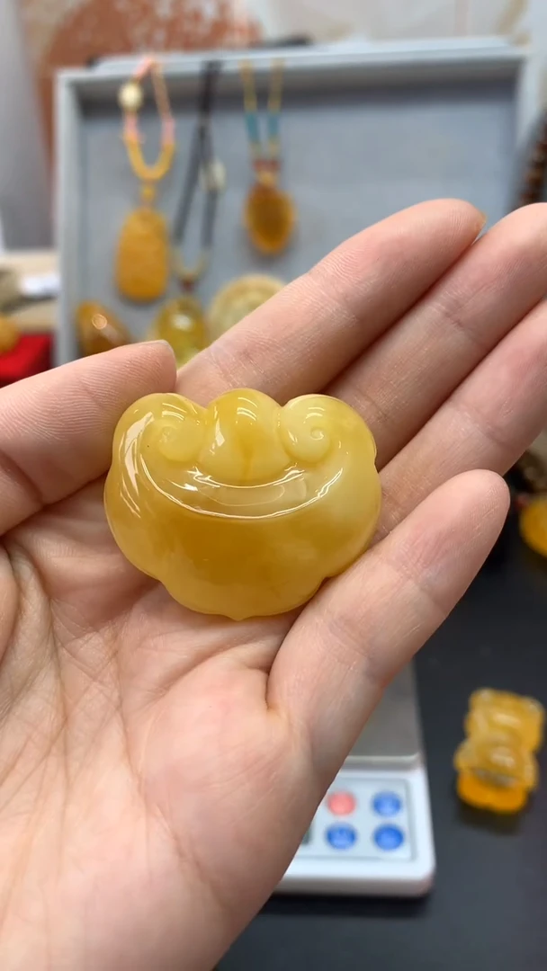 【闪购商品】琥珀珠宝奇石未镶嵌990瑕疵