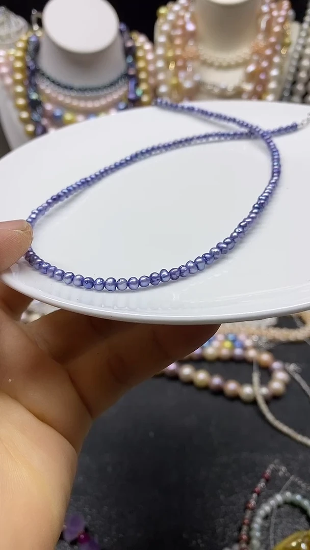 颈饰未镶嵌淡水珍珠多人