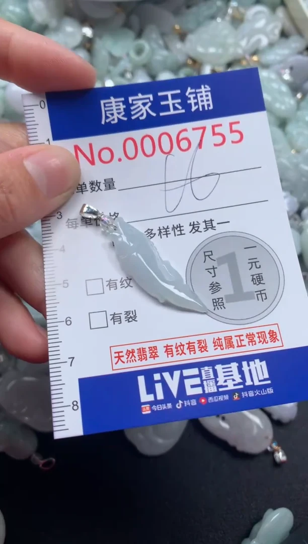 颈饰未镶嵌翡翠6755