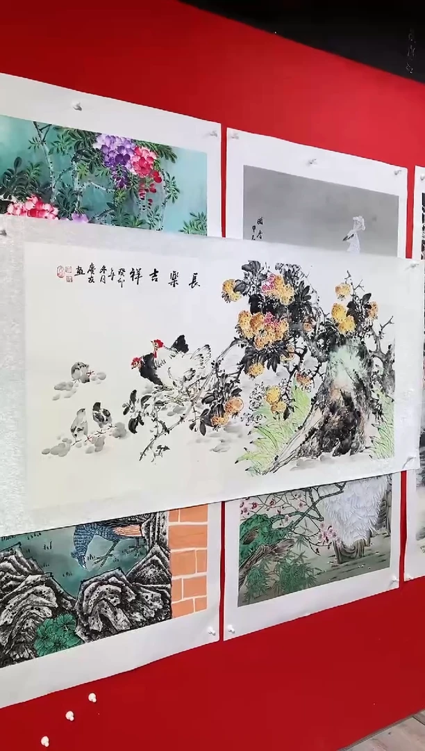 【闪购商品】国画lqy1576杰李庆友老师