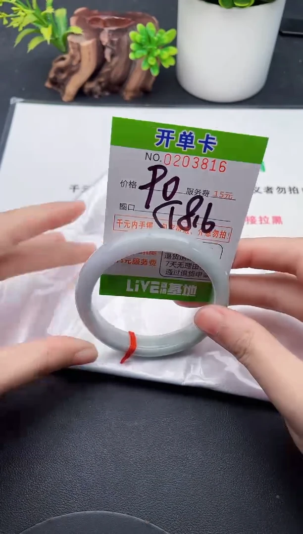 未镶嵌手镯翡翠16天然翡翠A货