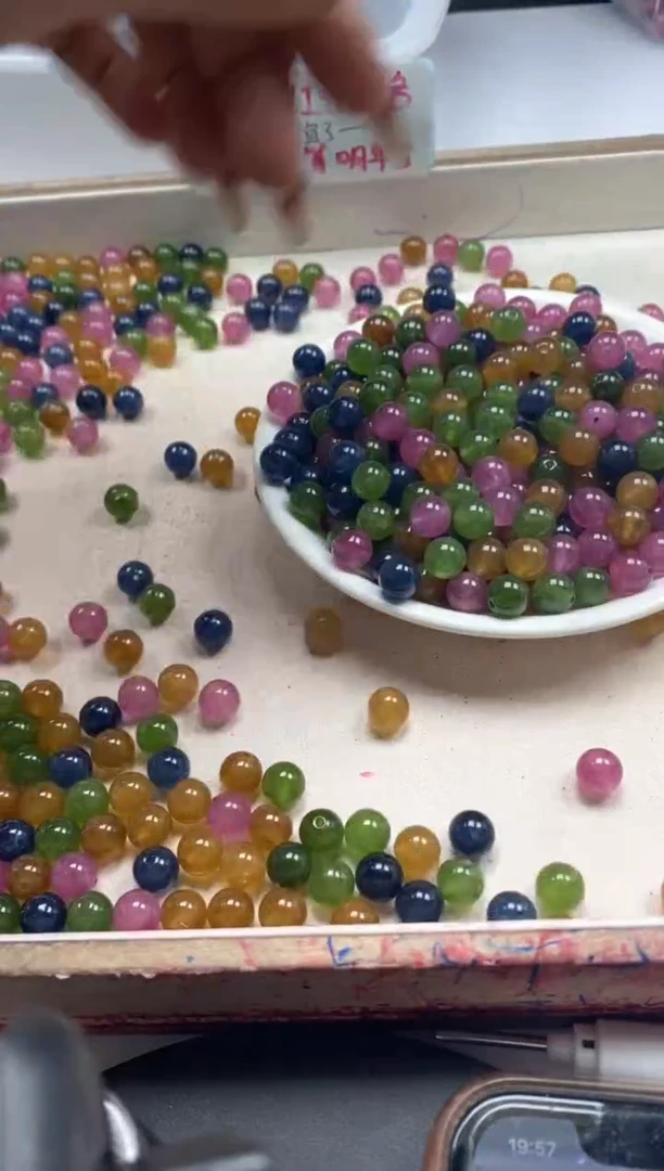 【闪购商品】碧玺颈饰未镶嵌w22碧*玺8mm*30颗