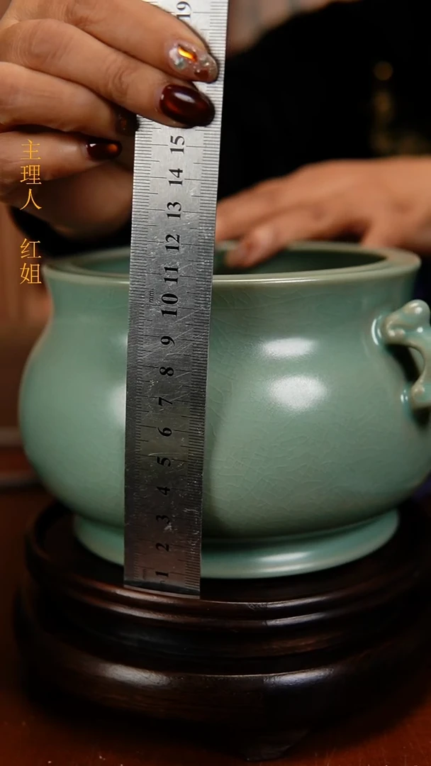 瓷片原产地原矿釉汝瓷