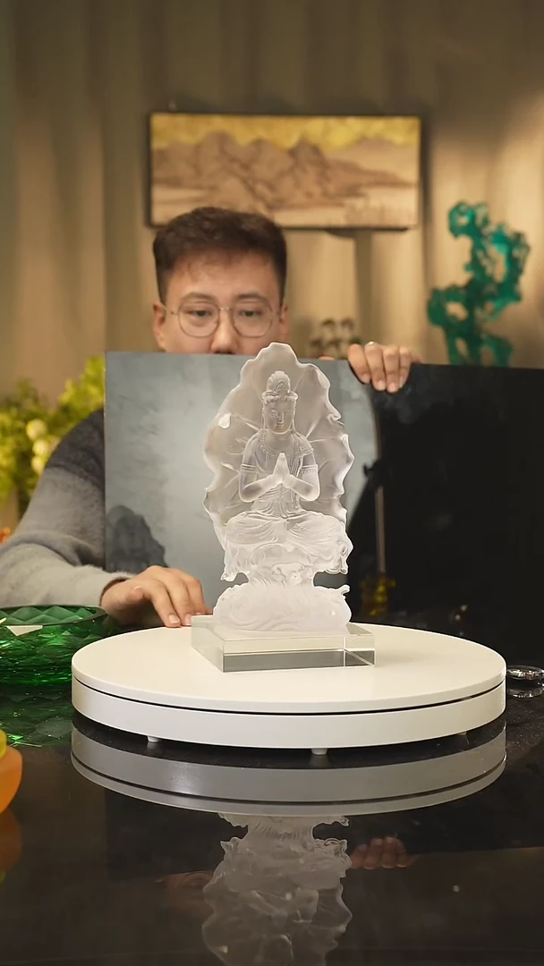 【闪购商品】雅致水晶琉璃 摆件 花器 果盘 茶酒具