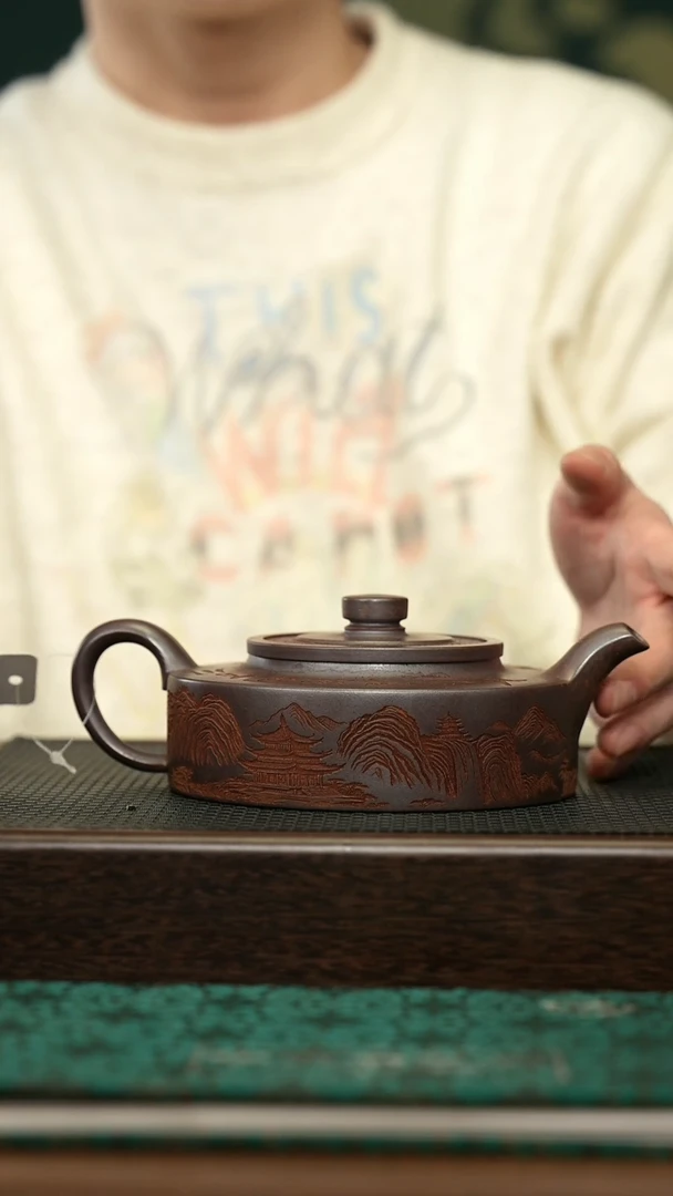【闪购商品】紫砂茶壶宜兴原矿 手工 紫砂壶容量400CC