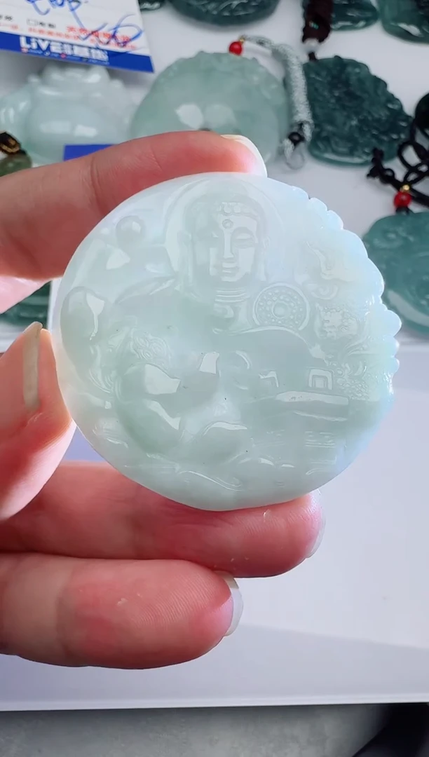 【闪购商品】翡翠吊坠(不含链)未镶嵌1