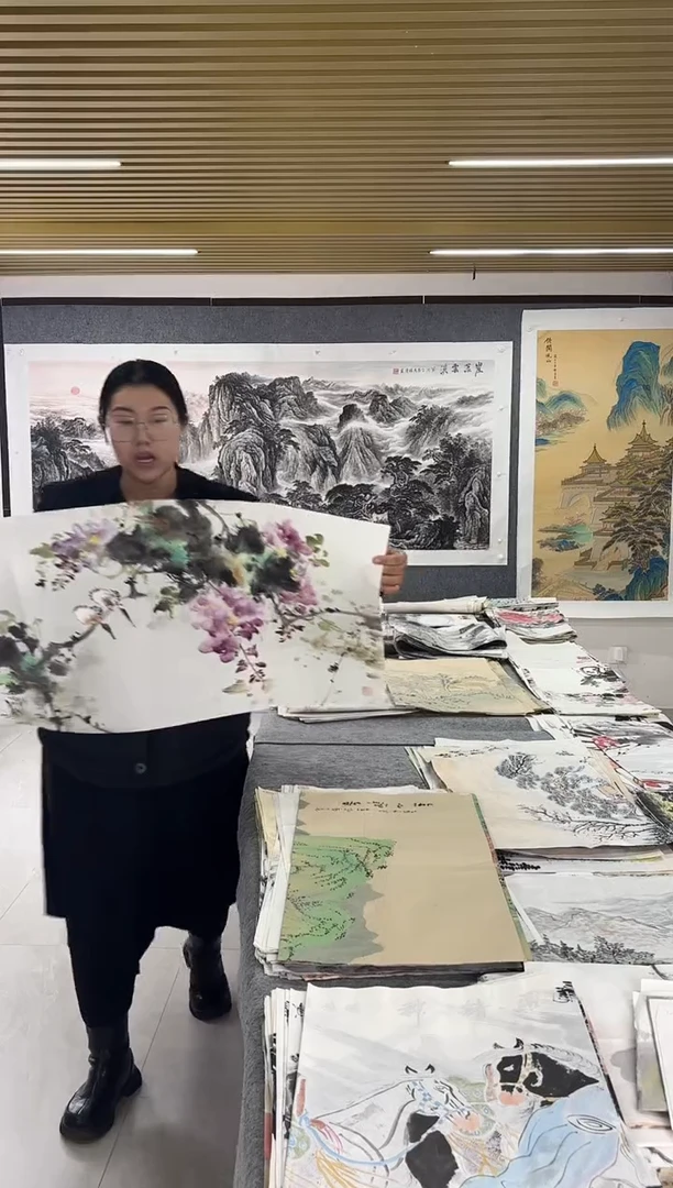 国画丹青专属福利-君梅紫藤