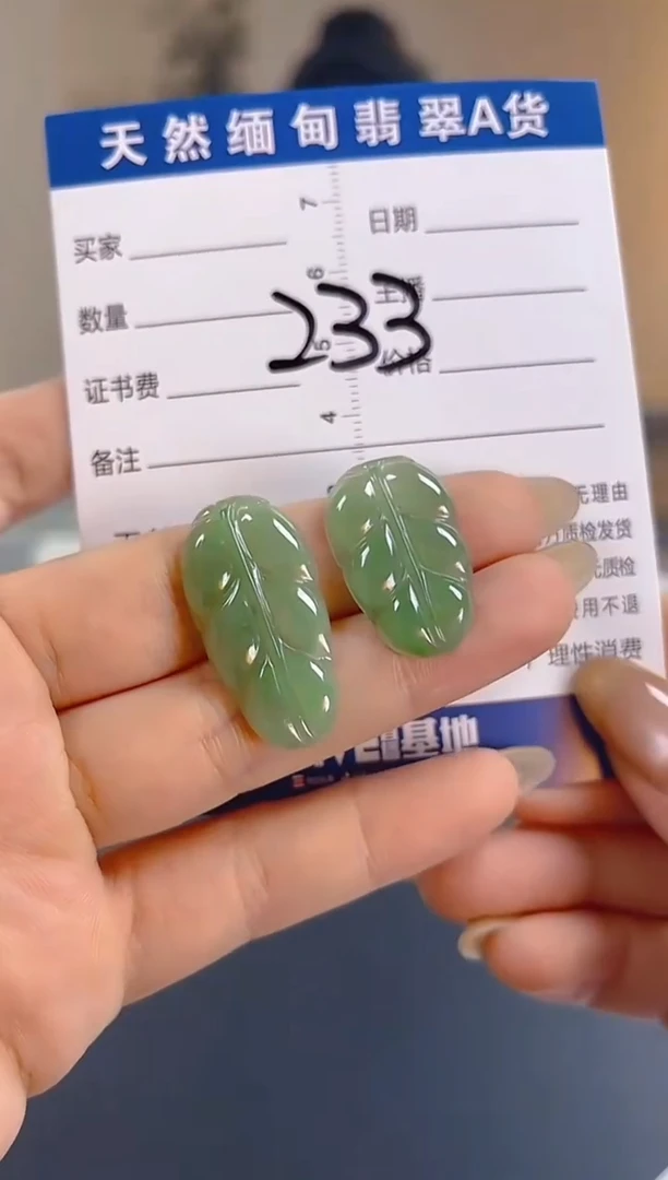 颈饰未镶嵌翡翠纯天然缅甸翡翠A货