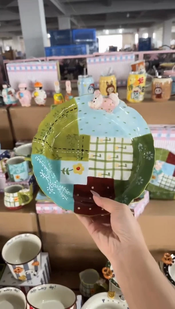 陶瓷【唯品瓷】手工手绘陶瓷直播间