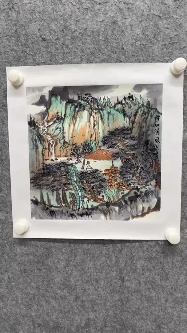 国画写意画花鸟画手绘