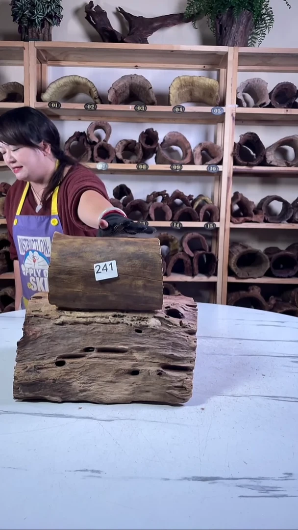 M*k云南紫柚木造景沉木241