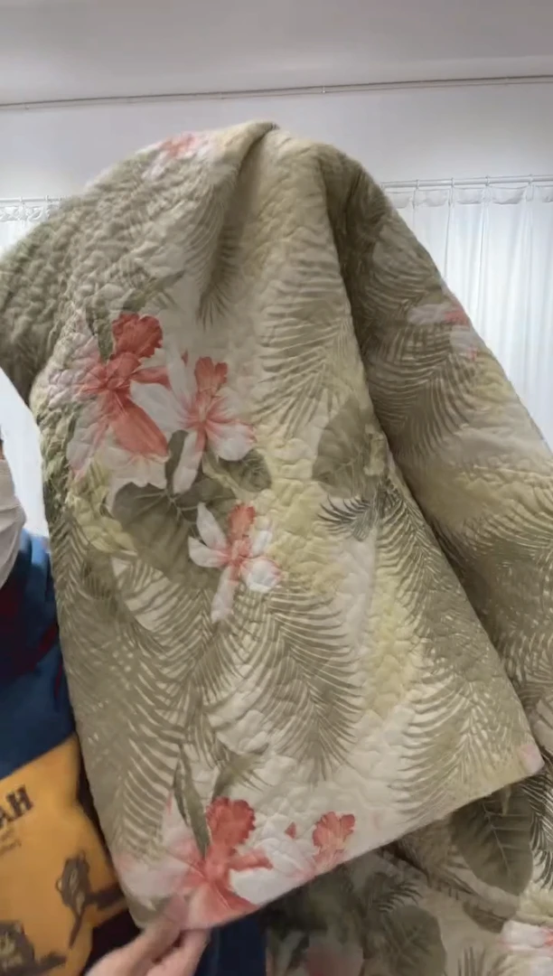 棉230*240纯棉床盖86号微瑕