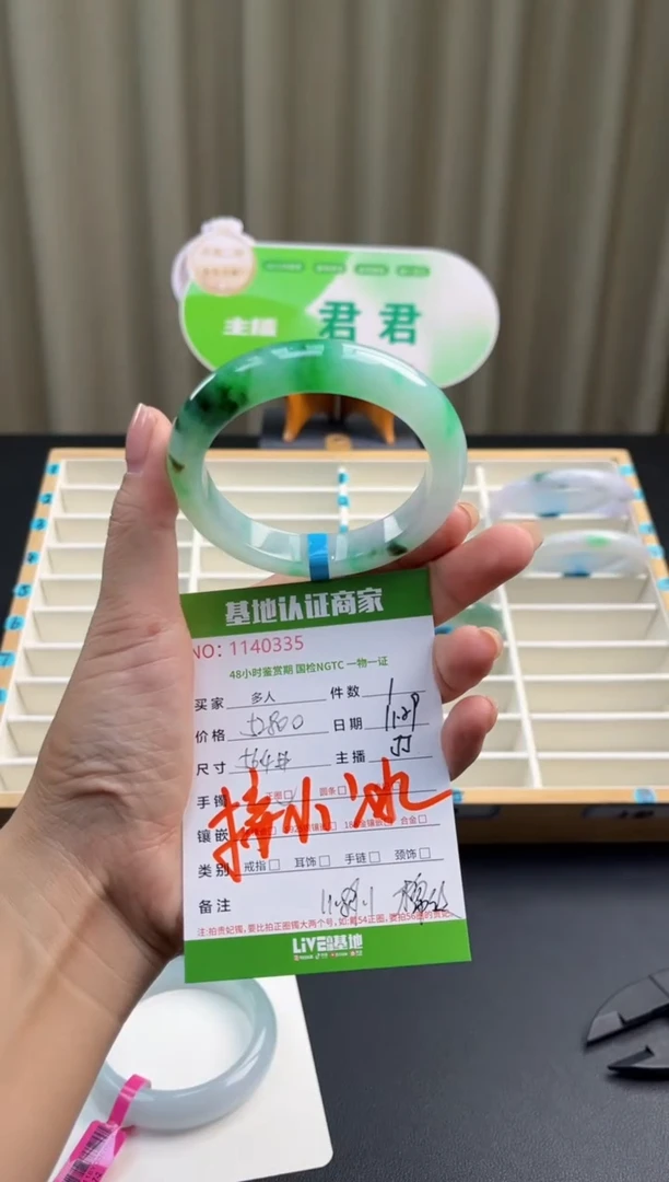 未镶嵌手镯翡翠多人