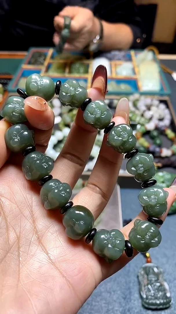 颈饰未镶嵌和田玉多样性拍一发一