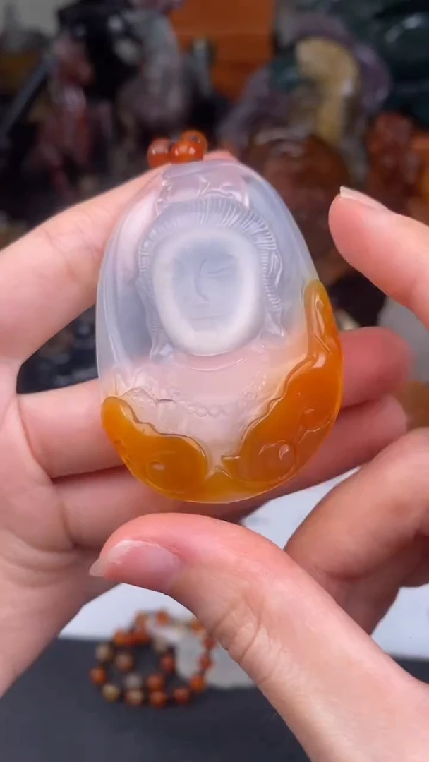玛瑙/玉髓颈饰未镶嵌AA