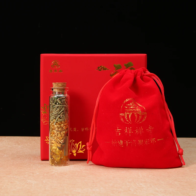 民族风肉桂生米瓶摆件【0587】