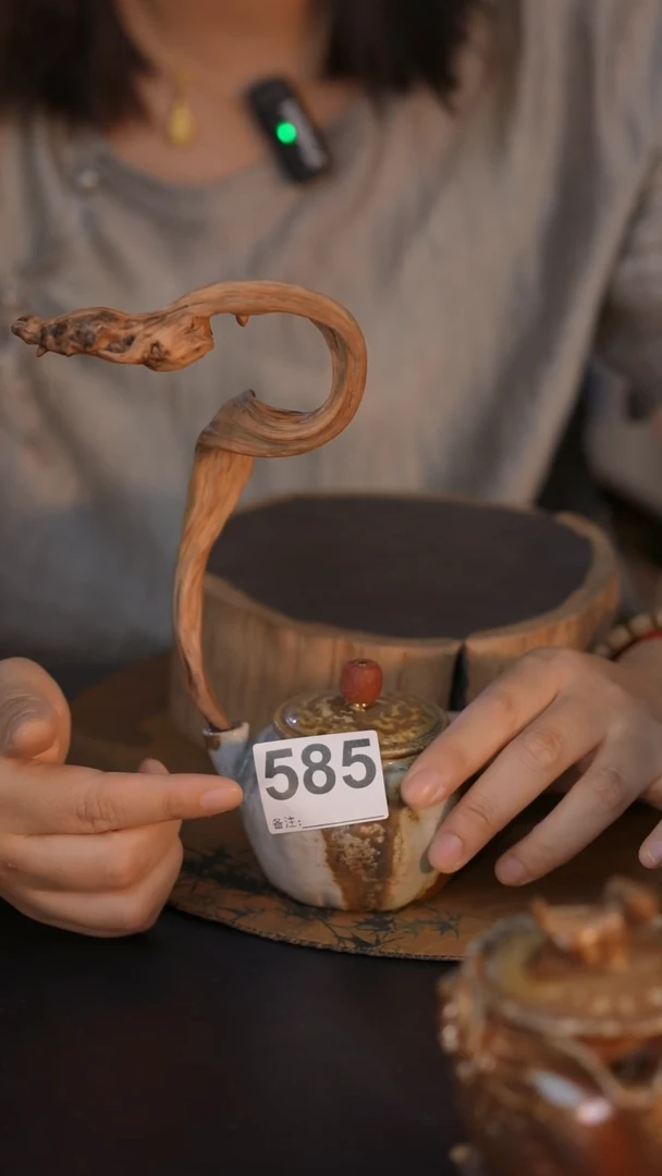 鹤*红585直播间闪购孤品茶器