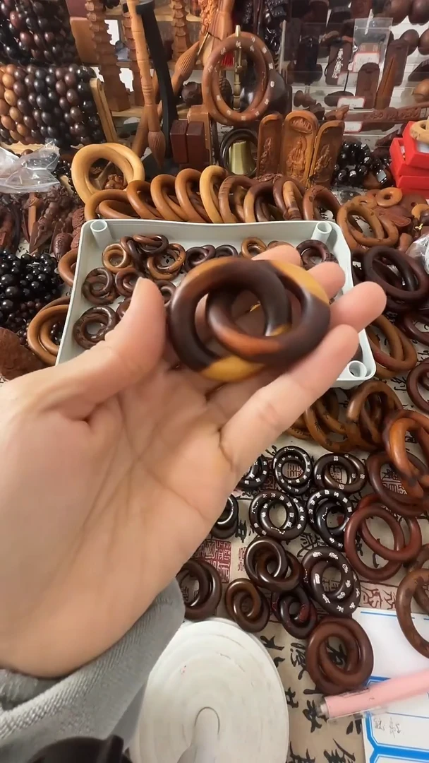 枣木乾坤圈桃木25圈口一物一拍