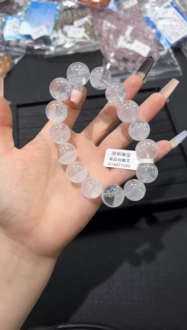 水晶手串未镶嵌27g多样性发其一【1条】默认微瑕