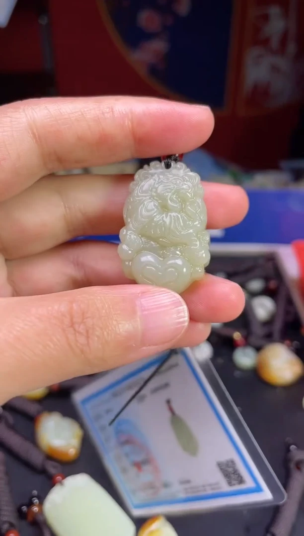 颈饰未镶嵌和田玉123