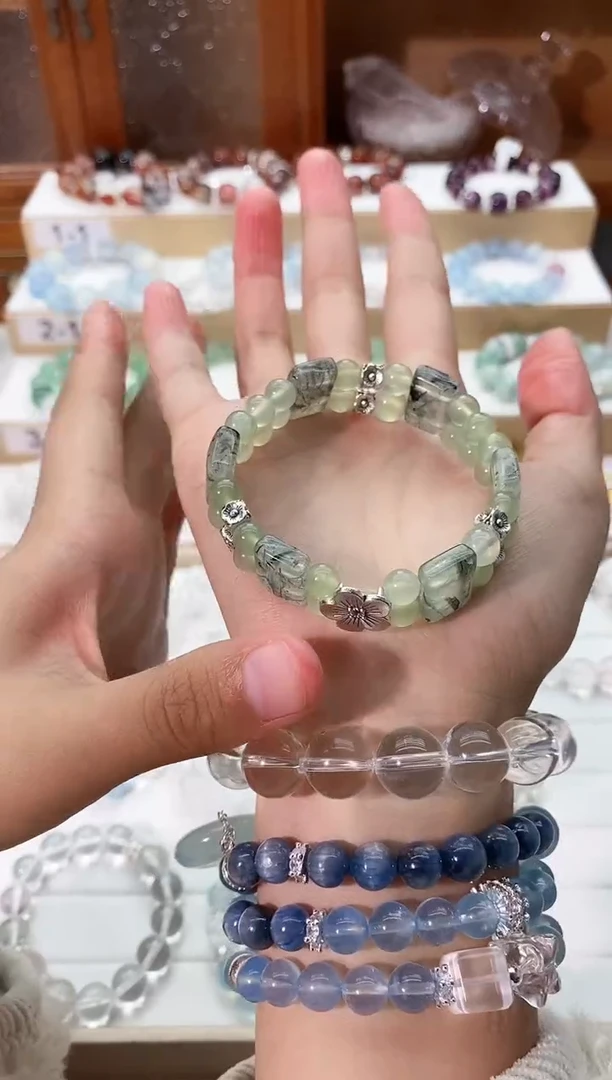 【闪购商品】水晶手串未镶嵌绿发手牌